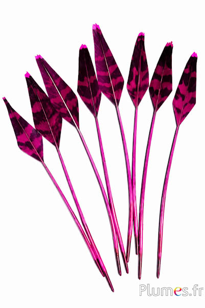 Auerhuhn Pfeil - 19-21 cm - fuchsia-kaffee